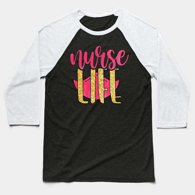 nurse life Baseball T-Shirt by busines_night